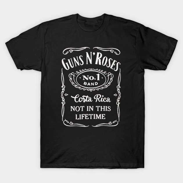 Camiseta Guns n Roses - Tour Costa Rica 2016 -2