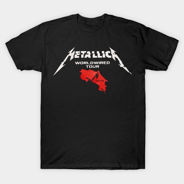 Camiseta Metallica - Tour Costa Rica 2016