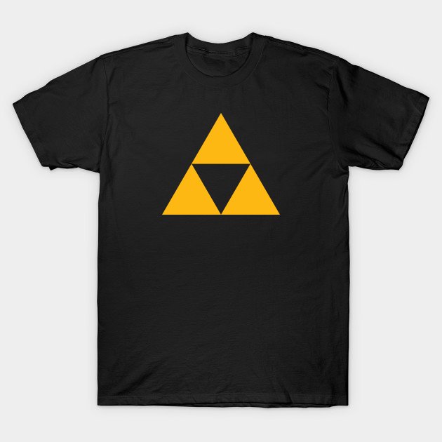 Camiseta Zelda - Trifuerza logo